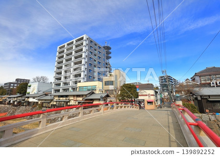 【長野縣】晴天的繩手通商店街和幸橋（松本市） 139892252