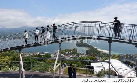 Amanohashidate, one of Japan's three most scenic views. Amanohashidate, one of Japan's three most scenic views. 139892310