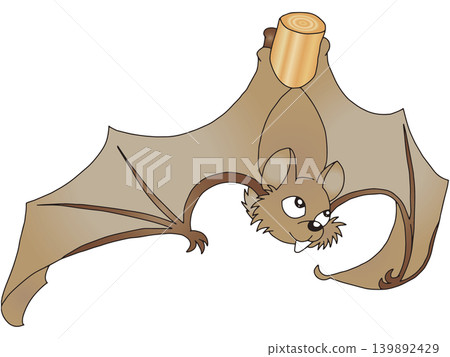 Hand-drawn animal illustration ☆ Bat 139892429