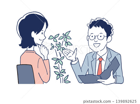 談話的商人 139892625
