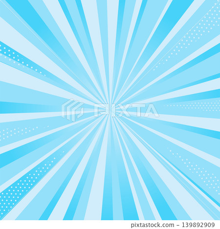 A refreshing summer background material featuring a sky-blue radial effect. 139892909