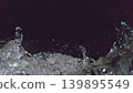 The moment the water splashes 139895549