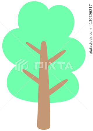 Cute Urban Tree for Neighborhood Scene 139896217