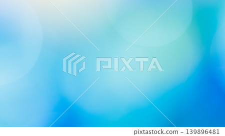 Soft blurred blue turquoise abstract gradient background with smooth bokeh for creative design use Soft blurred blue turquoise abstract gradient background with smooth bokeh for creative design use 139896481