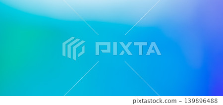 Smooth abstract gradient background with teal cyan and blue color blend for web design 139896488