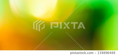 Vibrant abstract background with bold green yellow and orange blurred gradient for fresh tropical backdrop Vibrant abstract background with bold green yellow and orange blurred gradient for fresh tropical backdrop 139896489