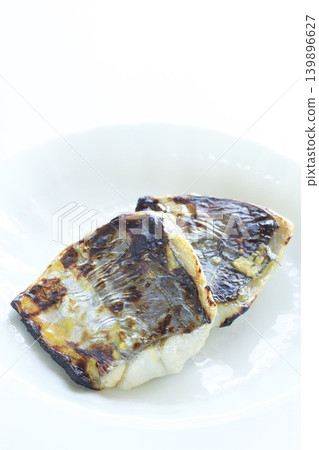 Grilled Spanish mackerel marinated in Saikyo miso Grilled Spanish mackerel marinated in Saikyo miso 139896627