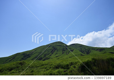 The spectacular scenery of the Aso Panorama Line The spectacular scenery of the Aso Panorama Line 139897189