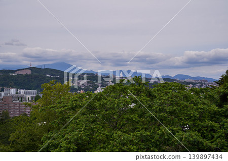 View of Sendai City from Aobayama, Miyagi Prefecture View of Sendai City from Aobayama, Miyagi Prefecture 139897434