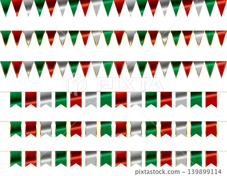 Garland, Silver Christmas Garland, Silver Christmas 139899114