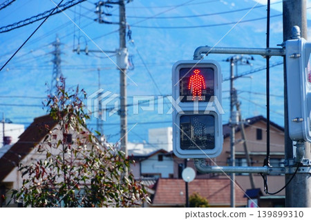 行人信號紅色 139899310