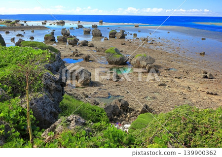 【沖繩縣】東邊那崎(宮古島)陽光沙灘 【沖繩縣】東邊那崎(宮古島)陽光沙灘 139900362