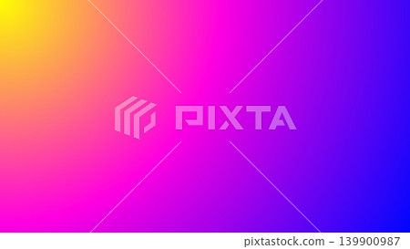 Bright Yellow Pink and Blue Multi Color Gradient Bright Yellow Pink and Blue Multi Color Gradient 139900987