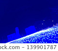 Snow and blue illuminations 139901787