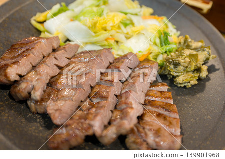 Delicious Sendai specialty beef tongue Delicious Sendai specialty beef tongue 139901968