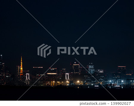 beautiful factory night view beautiful factory night view 139902027