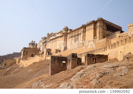 Amber Fort in Jaipur, Rajasthan, India Amber Fort in Jaipur, Rajasthan, India 139902092
