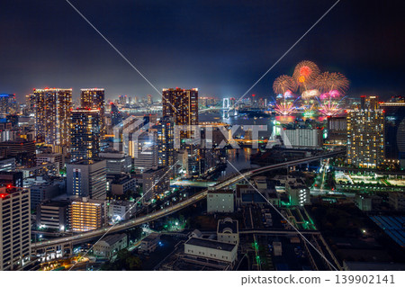 東京灣的夜景和台場的煙火 <STAR ISLAND 2026 台場> 139902141