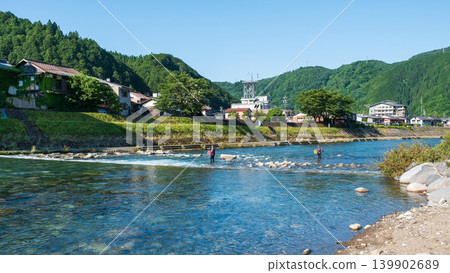 郡上八幡:吉田川 郡上八幡:吉田川 139902689