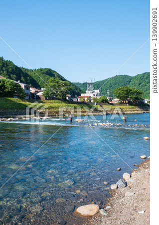 郡上八幡:吉田川 郡上八幡:吉田川 139902691