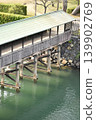 Bridge over the castle ruins 139902769