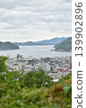 Ports of the Seto Inland Sea viewed from a hilltop 139902896