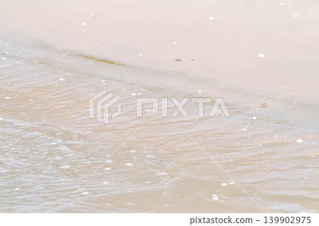 beach ,sand and sea or beach background or sea background 139902975
