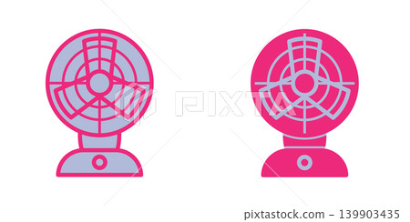 Air Fan icon design template Air Fan icon design template 139903435