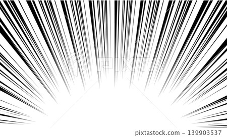 Simple black concentrated line background material Simple black concentrated line background material 139903537