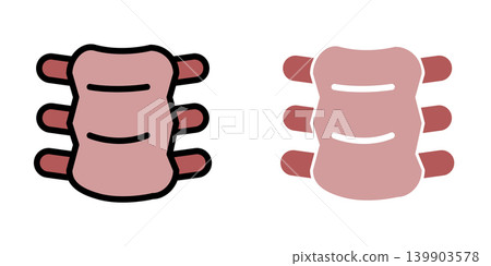 Meat icon design template Meat icon design template 139903578