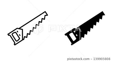 Saw icon design template Saw icon design template 139903808