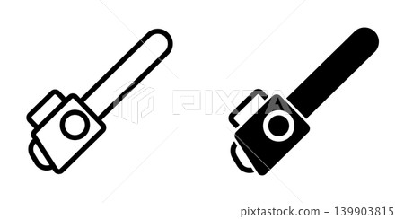 Saw icon design template Saw icon design template 139903815