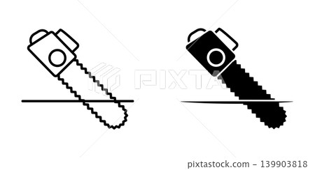 Saw icon design template Saw icon design template 139903818