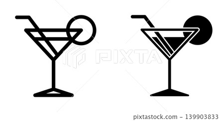 Wine glass icon design template Wine glass icon design template 139903833