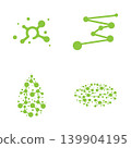 Molecule logo illustration vector 139904195