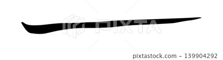 Handwritten brushstrokes Handwritten brushstrokes 139904292
