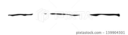 Handwritten brushstrokes 139904301