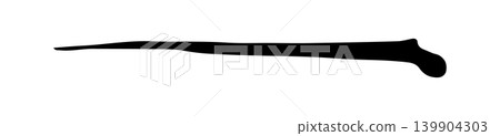 Handwritten brushstrokes Handwritten brushstrokes 139904303