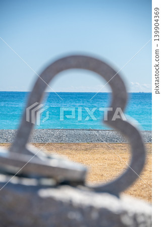 三重縣美濱町七里美濱親愛海灘心形影像 三重縣美濱町七里美濱親愛海灘心形影像 139904369
