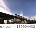 A monorail runs through the warehouse district of the Distribution Center (Heiwajima, Ota Ward, Tokyo). 139904432