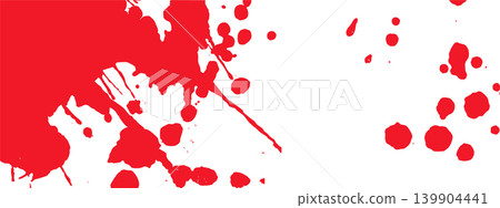 Splattered blood texture. Red splashes, streaks, and drops for spooky backgrounds. Splattered blood texture. Red splashes, streaks, and drops for spooky backgrounds. 139904441