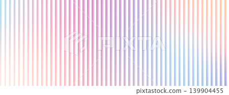 Pastel ribbed glass texture with holographic gradient. Abstract vertical stripe background. Modern fractal glass effect. Pastel ribbed glass texture with holographic gradient. Abstract vertical stripe background. Modern fractal glass effect. 139904455
