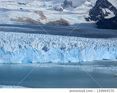 Perito Moreno Glacier ice wall landscape in Patagonia Argentina 139904570