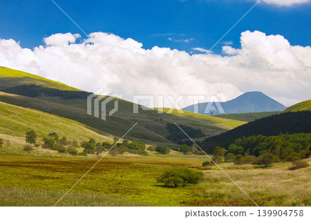 Summer scenery of the highlands Summer scenery of the highlands 139904758
