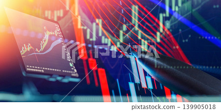 Finger Touching Trading Chart on Tablet for Technical Market Analysis Finger Touching Trading Chart on Tablet for Technical Market Analysis 139905018