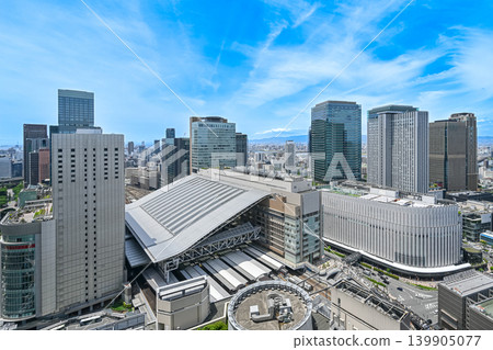 大阪站俯視圖【大阪風景照】 大阪站俯視圖【大阪風景照】 139905077