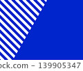 藍色和藍條紋背景材料 139905347