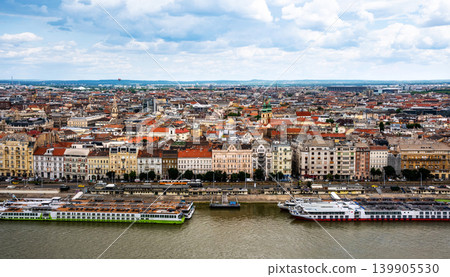 Amazing View Of Central Part Of Budapest Amazing View Of Central Part Of Budapest 139905530