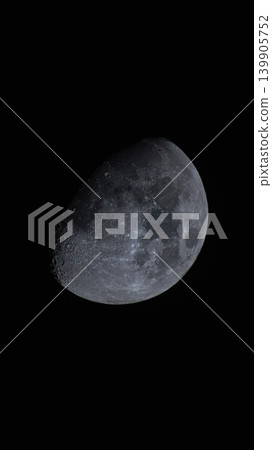 Waxing gibbous Moon with Mare Imbrium, Serenitatis, and Crisium 139905752