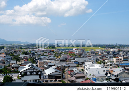 福井縣堺市 - 從丸岡城向西眺望 - 2025年8月4日 139906142